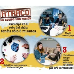 EDUCA Juegos De Mesa-Gran Atraco Juego de Mesa