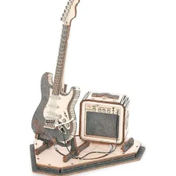 Guitarra Eléctrica con Amplificador Maqueta de Madera*MADNESS TOYS Discount
