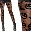 Halloween Medias Rejilla Calabaza*FIESTAS GUIRCA