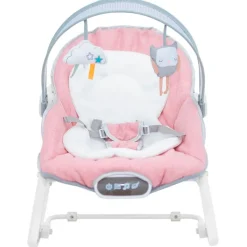 OLMITOS Hamacas Para Bebés-Hamaca Bebé hasta 18kg Multifuncion Rosa