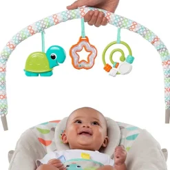 BRIGHT STARTS Hamacas Para Bebés-Hamaca 9kg Happy Safari