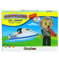 DRIM DISCOUNT Puzzles Y Construcciones-Happyland Leo el Alcalde