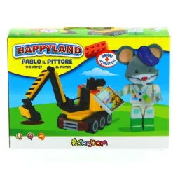 DRIM DISCOUNT Puzzles Y Construcciones-Happyland Pablo el Pintor
