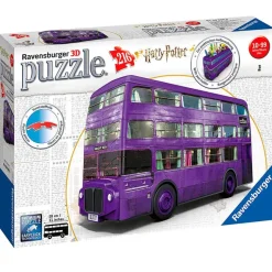 RAVENSBURGER Puzzles Y Construcciones-Harry Potter Puzzle 3D Autobús Noctámbulo
