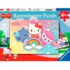RAVENSBURGER Puzzles Y Construcciones-Hello Kitty Puzzle 2X24 Piezas