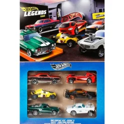 MATTEL Coches Otras Escalas|Vehículos, Trenes Y Parkings-Hot Wheels HW Legends Pack Escala 1:64