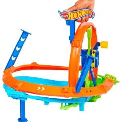 MATTEL Vehículos, Trenes Y Parkings-Hot Wheels Launch and Loop Pista