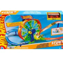 MATTEL Vehículos, Trenes Y Parkings-Hot Wheels Launch and Loop Pista