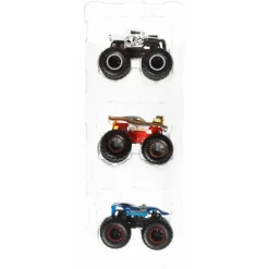 MATTEL Vehículos, Trenes Y Parkings-Hot Wheels Monster Trucks Pack 3 Vehículos
