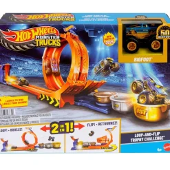 MATTEL Vehículos, Trenes Y Parkings-Hot Wheels Monster Trucks Trofeo Challenge
