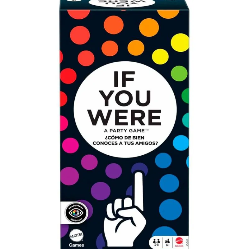 MATTEL Juegos Para Adultos-If You Were a Party Game Juego +17
