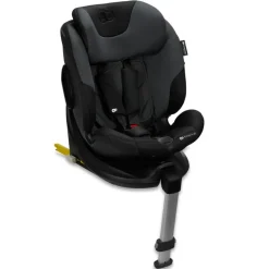 KINDERKRAFT Sillas Con Isofix De 40 A 150 Cm (0 A 12 Años)-I-Fix Isize 360 40-150cm c/ pata Black + Regalo