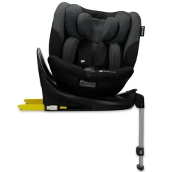 KINDERKRAFT Sillas Con Isofix De 40 A 150 Cm (0 A 12 Años)-I-Fix Isize 360 40-150cm c/ pata Black + Regalo