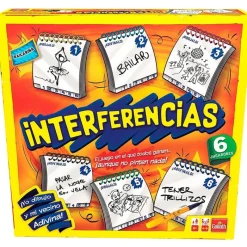 Interferencias 6 Jugadores Juego de Mesa*GOLIATH Sale