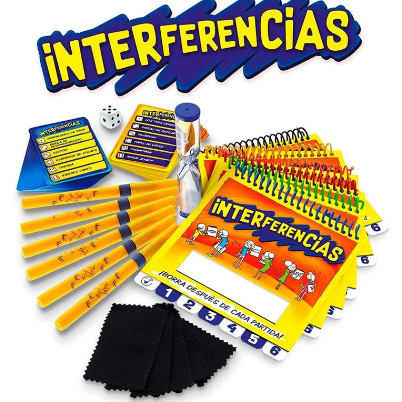Interferencias 6 Jugadores Juego de Mesa*GOLIATH Sale