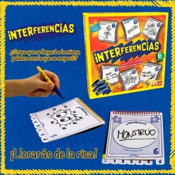 Interferencias 6 Jugadores Juego de Mesa*GOLIATH Sale