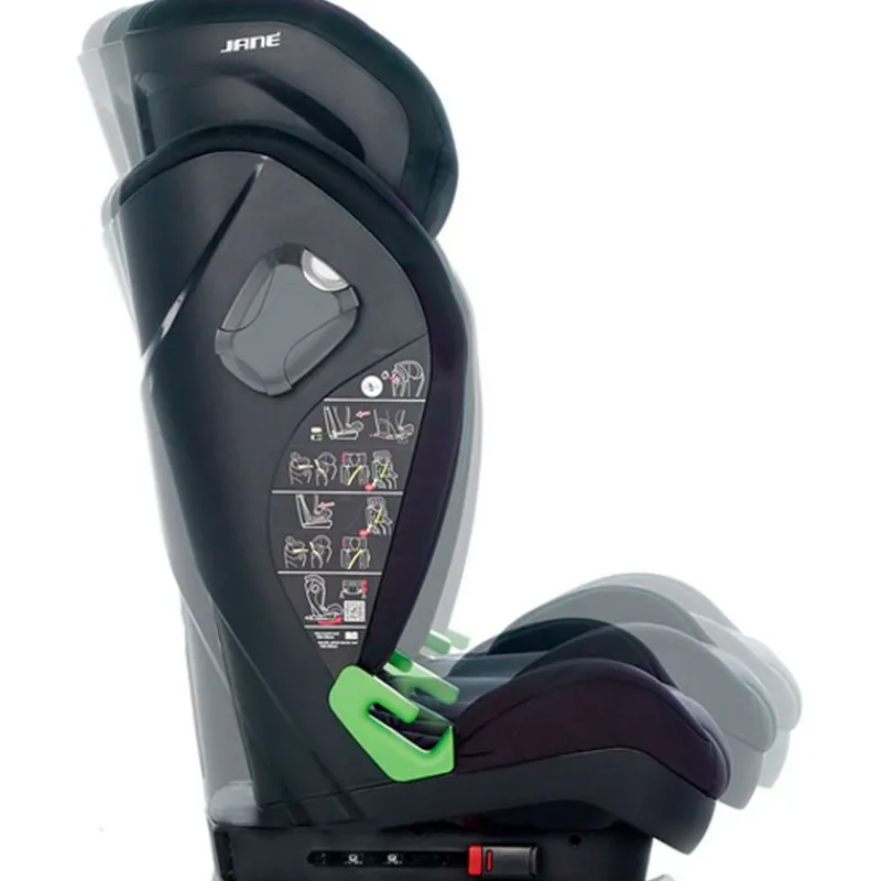 IRacer i-Size de 100-150 cm black*JANE Discount