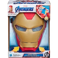 HASBRO Disfraces Y Complementos|Disfraces Y Complementos-Iron Man Máscara con Efectos