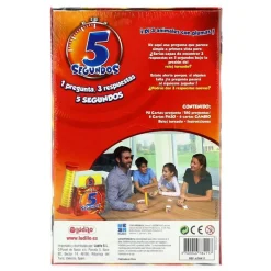 LÚDILO Juegos De Mesa-Juego 5 Segundos Compact