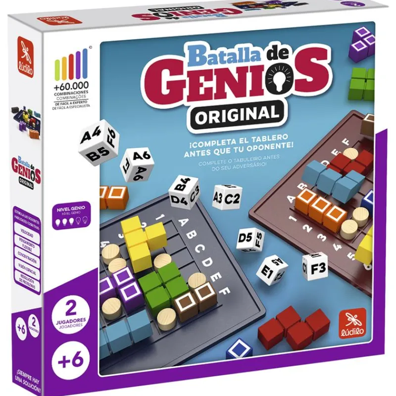 LÚDILO Amigos Y Familia-Juego Batalla de Genios