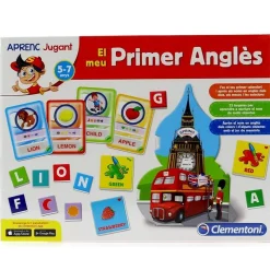 CLEMENTONI Juegos Y Juguetes Educativos-Juego Educativo El Meu Primer Anglés (Catalán)