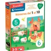 CLEMENTONI Juegos Y Juguetes Educativos-Juego Educativo Números del 1 al 10