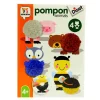 DISET Juegos Y Juguetes Educativos-Juego Educativo Pompon Animals