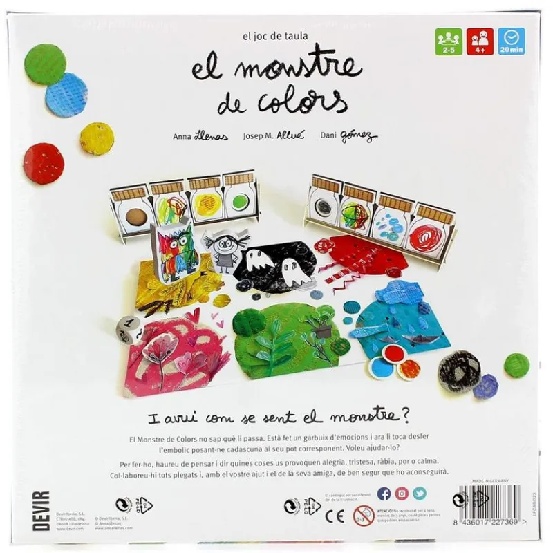 Juego El monstre de colors*DEVIR Outlet
