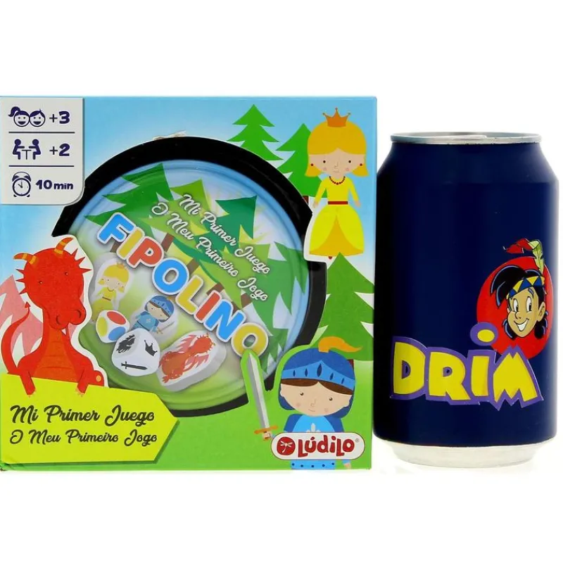 LÚDILO Amigos Y Familia-Juego Fipolino + 3
