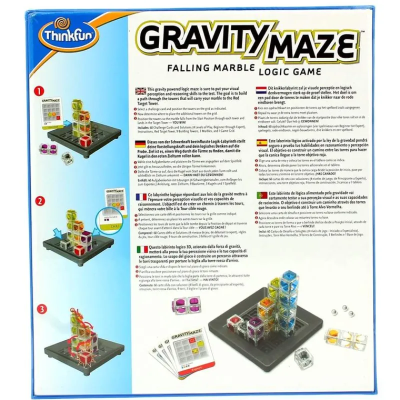 THINKFUN Amigos Y Familia-Juego Gravity Maze