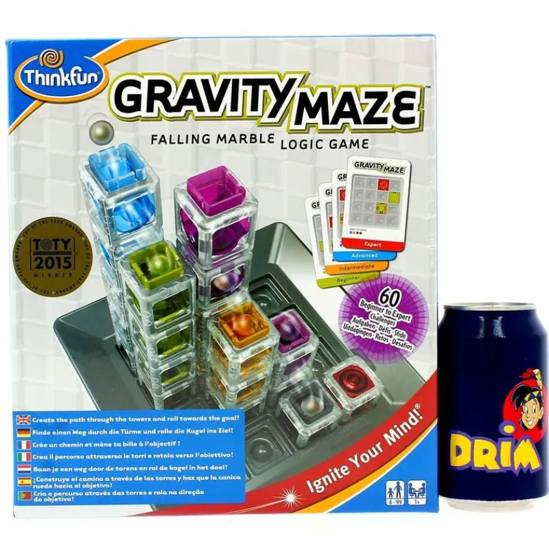 THINKFUN Amigos Y Familia-Juego Gravity Maze