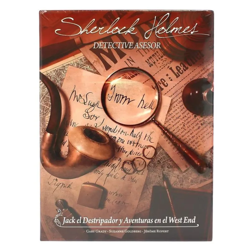 ASMODEE Juegos Para Expertos-Juego Jack el Destripador y Aventuras en el West