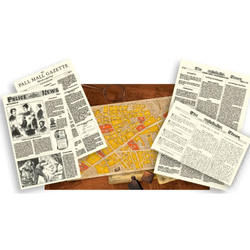 ASMODEE Juegos Para Expertos-Juego Jack el Destripador y Aventuras en el West