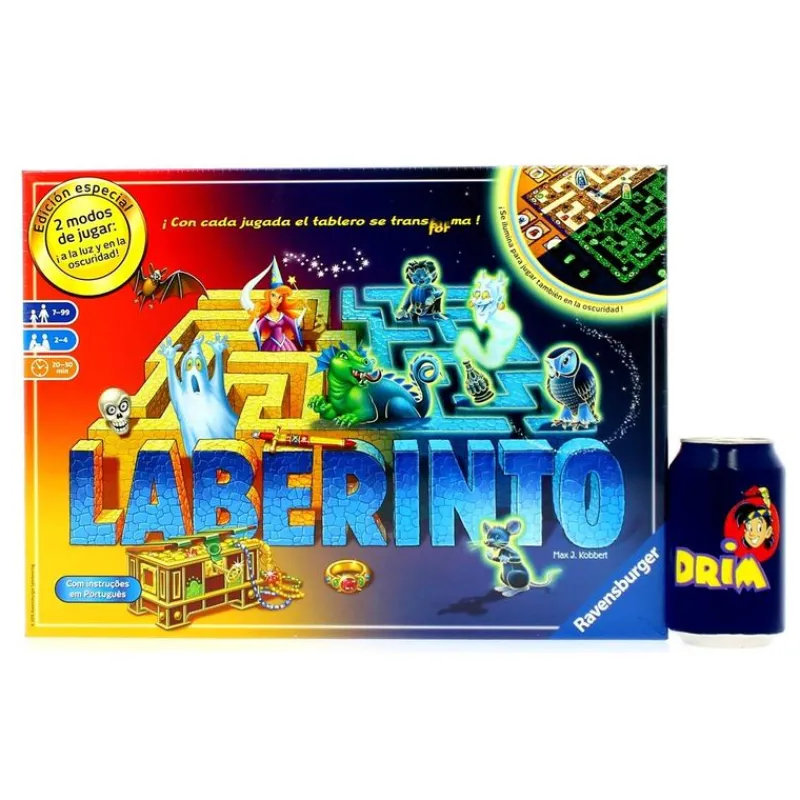 RAVENSBURGER Juegos De Mesa-Juego Laberinto Aniversario Glow In