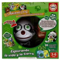 EDUCA Juegos Y Juguetes Educativos-Juego Los Animalistos Haku El Osito Panda