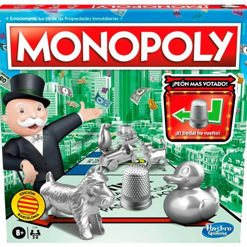 Juego Monopoly de Barcelona*HASBRO Clearance