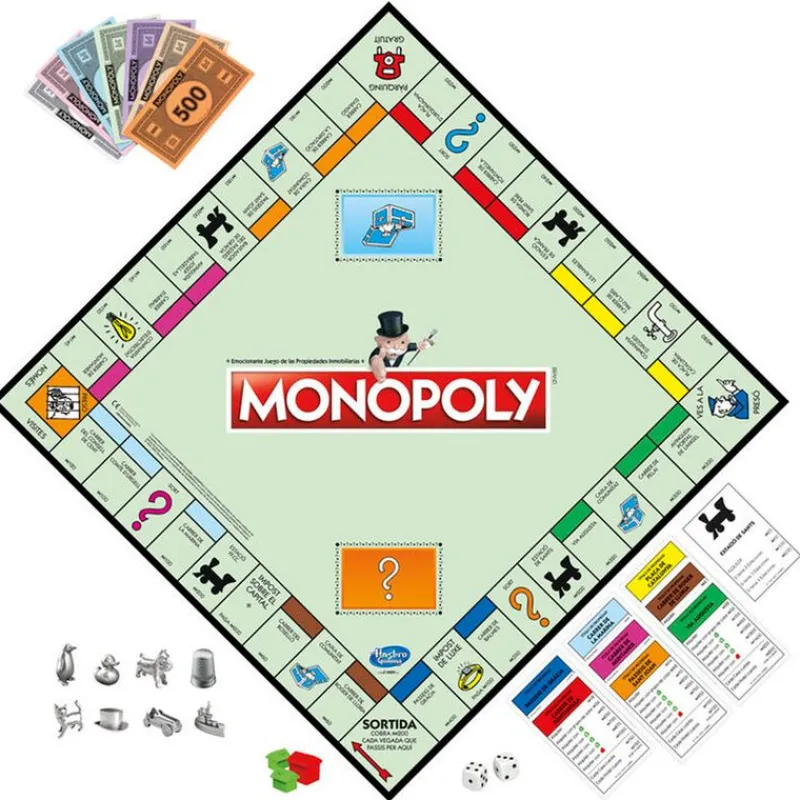 Juego Monopoly de Barcelona*HASBRO Clearance
