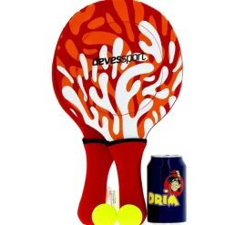 DRIM DISCOUNT Aire Libre-Juego Palas Neopreno Rojo