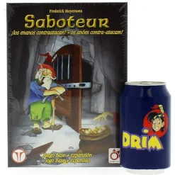 MERCURIO Juegos De Mesa-Juego Saboteur con Expansión