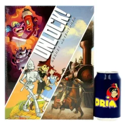 ASMODEE Juegos Para Expertos|Amigos Y Familia-Juego Unlock!Secret Adventures