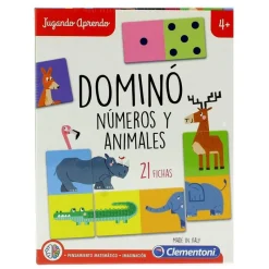 Jugando Aprendo Dominó Números y Animales*CLEMENTONI Sale