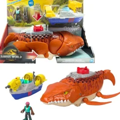 Jurassic World: El Renacer Dinosaurio Mosasaurio Persecución Mordiscos Acuáticos*IMAGINEXT Online