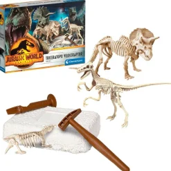 CLEMENTONI Juegos Y Juguetes Educativos-Jurassic World Kit Arqueología