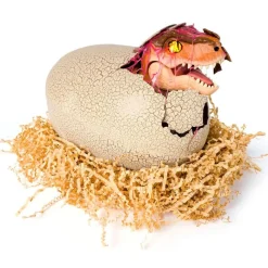 SPIN MASTER Figuras Y Figuras De Acción|Electrónicos-Jurassic World Primal Hatch T-Rex Dinosaurio Interactivo