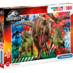 Jurassic World Puzzle 180 Piezas*CLEMENTONI Discount