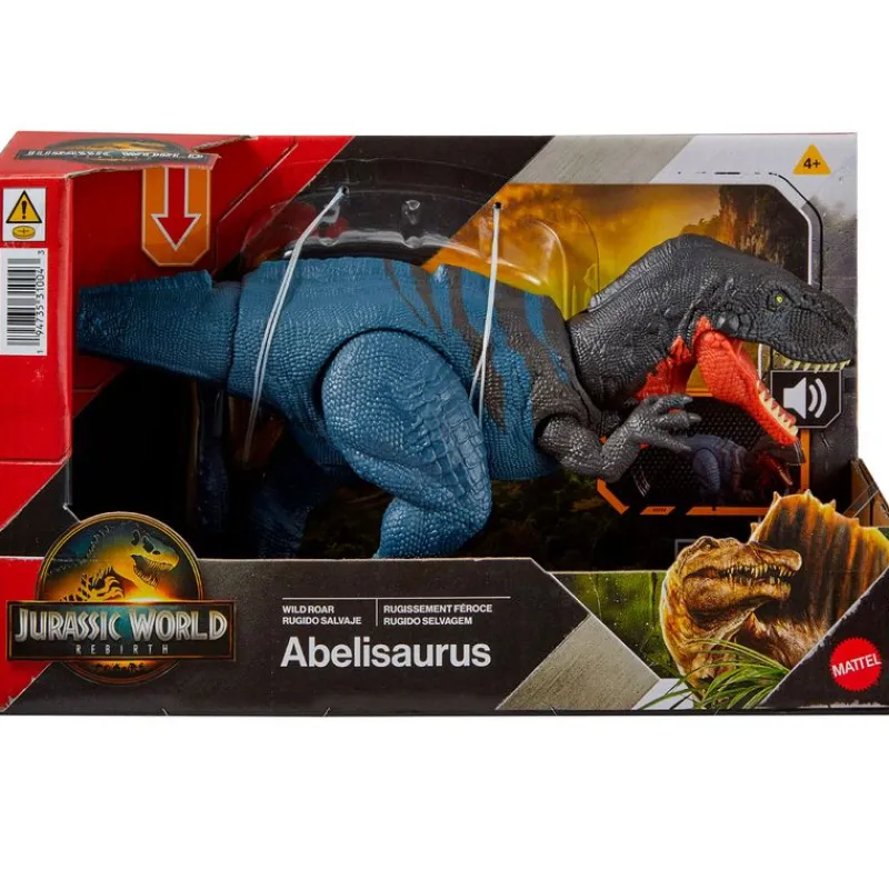 MATTEL Electrónicos-Jurassic World Rugido Salvaje Abelisaurio