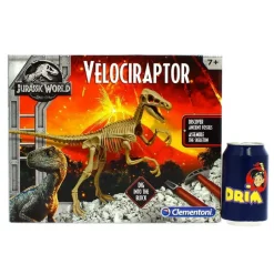 Jurassic World Velociraptor con Escenario*CLEMENTONI