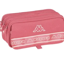 SAFTA Escolar-Kappa Portatodo Triple Rosa