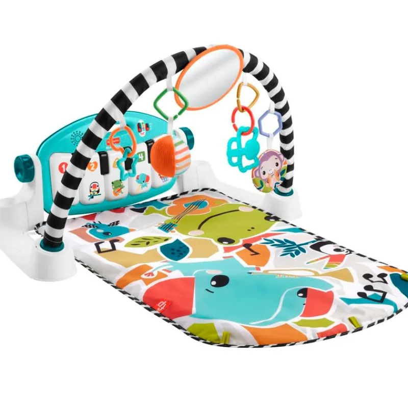 FISHER PRICE Primera Infancia Y Preescolar-Kick & Play & Grow Alfombra con Piano Pataditas