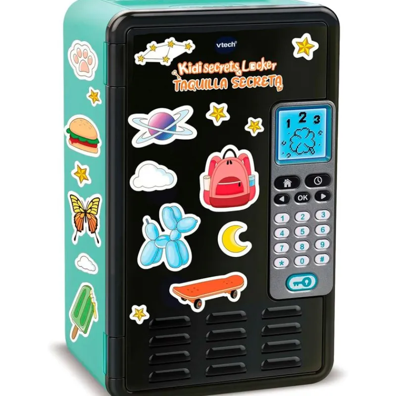 VTECH Electrónicos-KidiSecrets Locker Taquilla Secreta Negra